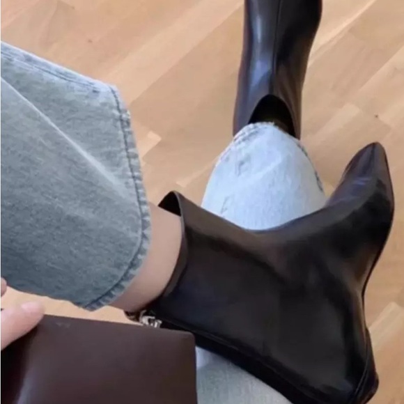 Black Ankle Boots for Women - Picture 2 of 14